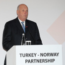 On the final day of the State Visit, King Harald opened a Norwegian-Turkish business seminar in Istanbul. (Photo: Lise Åserud, NTB Scanpix)